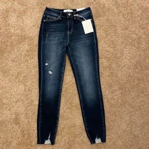 NEW KanCan High Rise Ankle Skinny Jeans